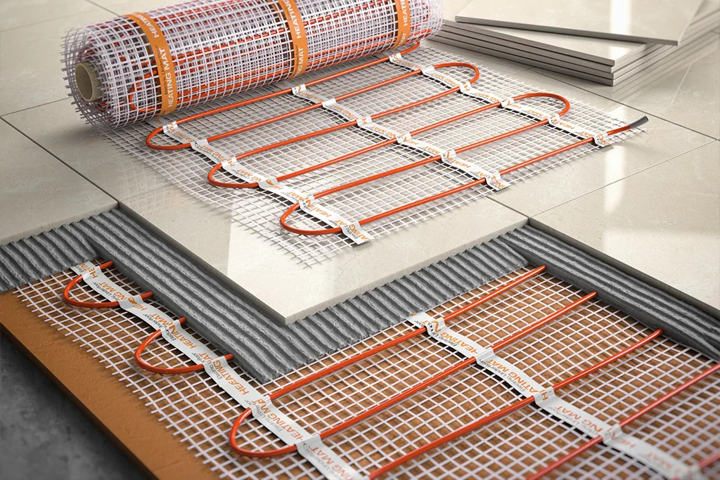 Radiant Floor Heating Installation